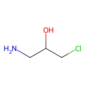 1-Amino-3-chloro-2-propanol structure