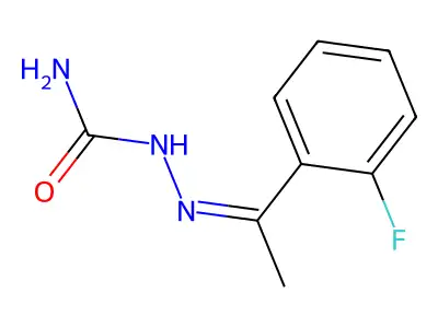 Hydrazinecarboxamide,2-[1-(2-fluorophenyl)ethylidene]- structure