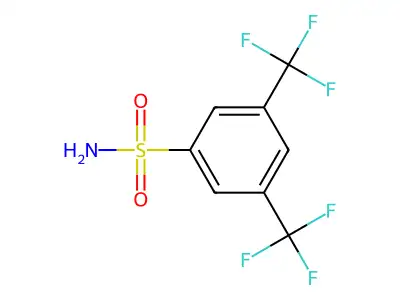 3,5-Bis(trifluoromethyl)benzenesulfonamide structure