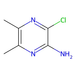 3-Chloro-5,6-dimethylpyrazin-2-amine structure