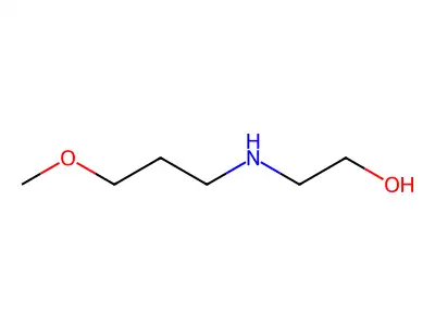 2-((3-Methoxypropyl)amino)ethanol structure