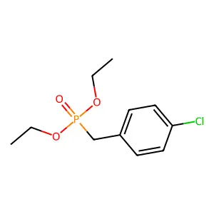 Diethyl 4-chlorobenzylphosphonate structure