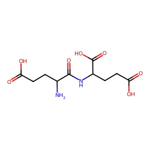 Dipotassium glutamyl-glutamate structure