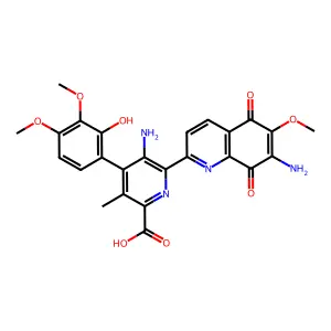 Streptonigrin structure