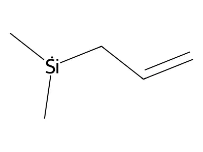 Dimethyl(prop-2-enyl)silane structure