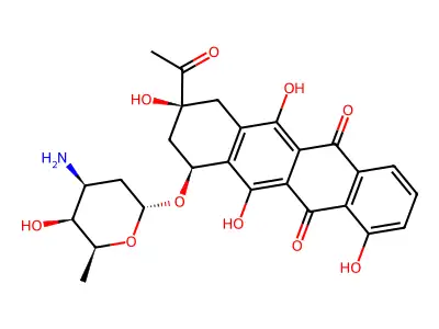 Antibiotic R 588A; Carminomicin I; Carminomycin I structure