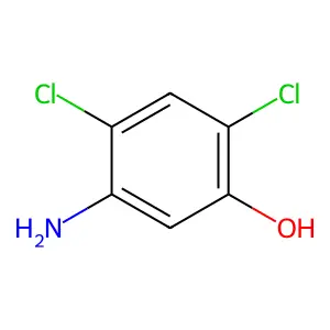 5-Amino-2,4-dichlorophenol structure