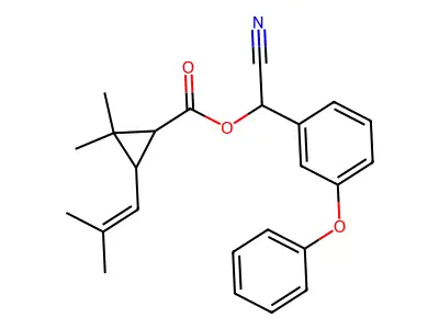 Cyphenothrin structure