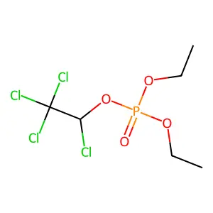 Chlorethoxyfos oxon structure