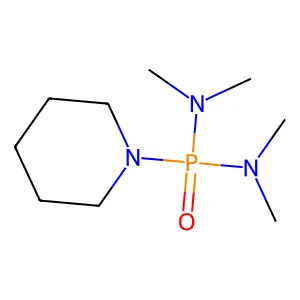 Phosphonic diamide, N,N,N',N'-tetramethyl-P-1-piperidinyl-(9CI) structure