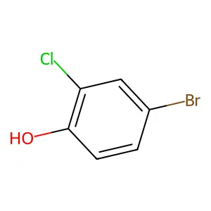 4-Bromo-2-chlorophenol structure