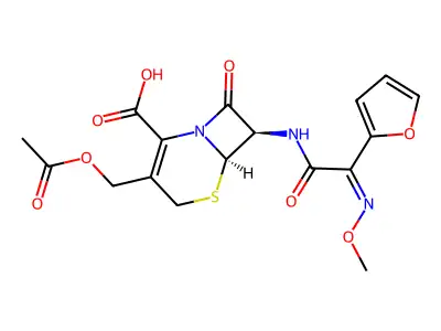 Cefuracetime structure