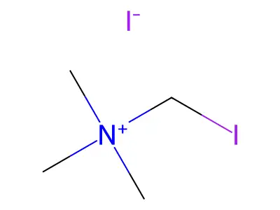 (Iodomethyl)trimethylammonium iodide structure