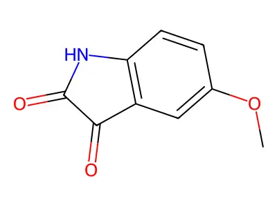 5-Methoxyisatin structure