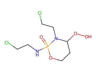 4-hydroperoxyifosfamide structure