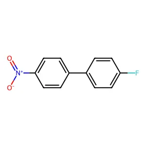 4-Fluoro-4'-nitro-1,1'-biphenyl structure