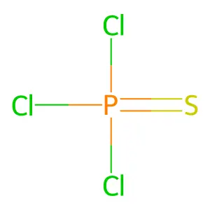 Thiophosphoryl chloride structure