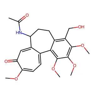 4-(Hydroxymethyl)colchicine structure