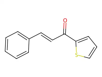 3-Phenyl-1-(thien-2-yl)prop-2-en-1-one structure