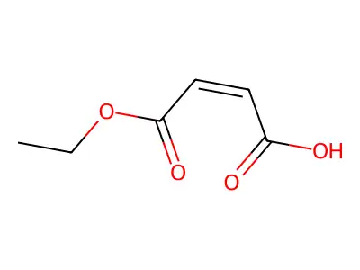 4-Ethoxy-4-oxobut-2-enoic acid structure