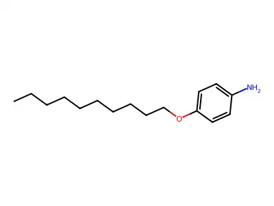 p-Decyloxyaniline structure