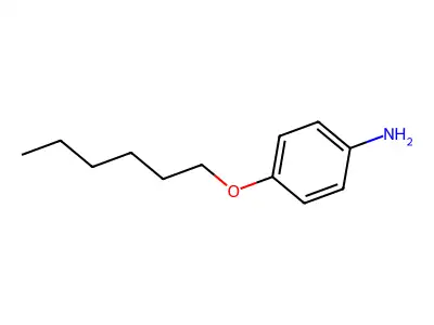 4-Hexyloxyaniline structure