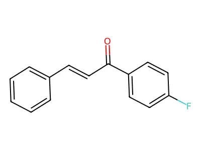 1-(4-Fluoro-phenyl)-3-phenyl-propenone structure