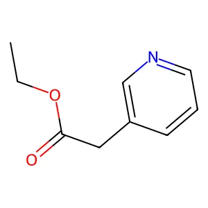 Ethyl 3-pyridylacetate structure