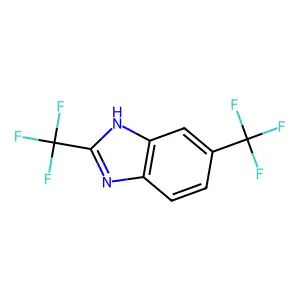 2,6-Bis(trifluoromethyl)-1H-benzimidazole structure
