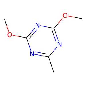 1,3,5-Triazine, 2,4-dimethoxy-6-methyl- structure