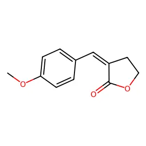 3-(4-Methoxy-benzylidene)-dihydro-furan-2-one structure