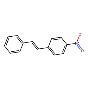 1-Nitro-4-((E)-styryl)-benzene structure