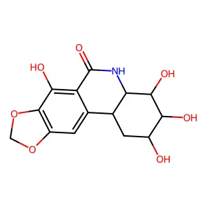 Trans-dihydronarciclasine structure