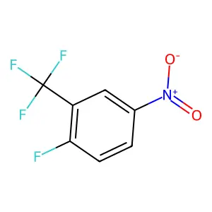 2-Fluoro-5-nitrobenzotrifluoride structure