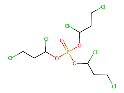 Tris(1,3-dichloropropyl)phosphate structure
