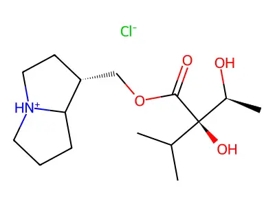 Cynaustraline hydrochloride structure