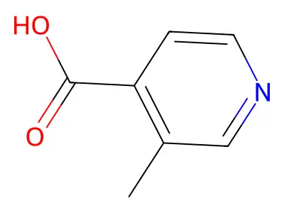 3-Methyl-isonicotinic acid structure