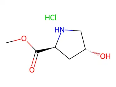 Methyl 4-hydroxypyrrolidine-2-carboxylate structure