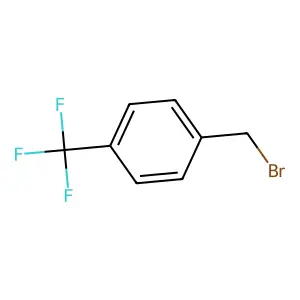 1-(Bromomethyl)-4-(trifluoromethyl)benzene structure