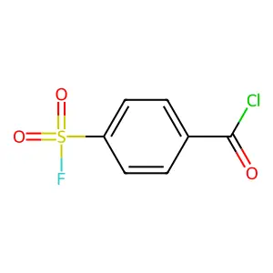 4-(Fluorosulfonyl)benzoyl chloride structure
