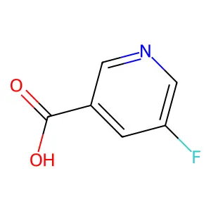 5-Fluoronicotinic Acid structure