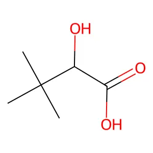 Butanoic acid, 2-hydroxy-3,3-dimethyl- structure