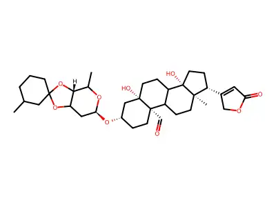 3-Methylcyclohexanonhelveticosid structure