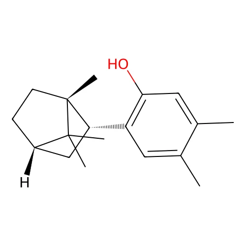 4,5-Dimethyl-2-[(1r,2r,4s)-1,7,7-trimethylbicyclo[2.2.1]hept-2-yl]phenol structure