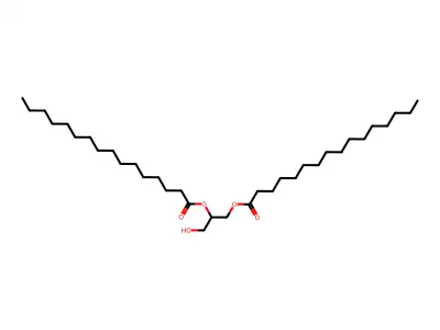 (+-)-1,2-Dipalmitoylglycerol structure