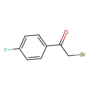 2-Bromo-1-(4-fluorophenyl)ethan-1-one structure