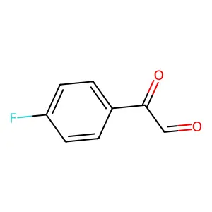 (4-Fluorophenyl)glyoxal structure