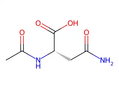 N-Acetylasparagine structure