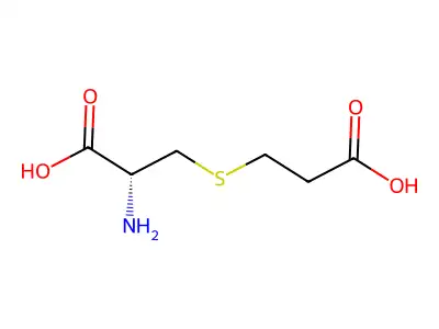 Alanine, 3-((2-carboxyethyl)thio)- structure