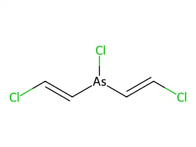 Chloro-bis-(2-chloro-vinyl)-arsine structure